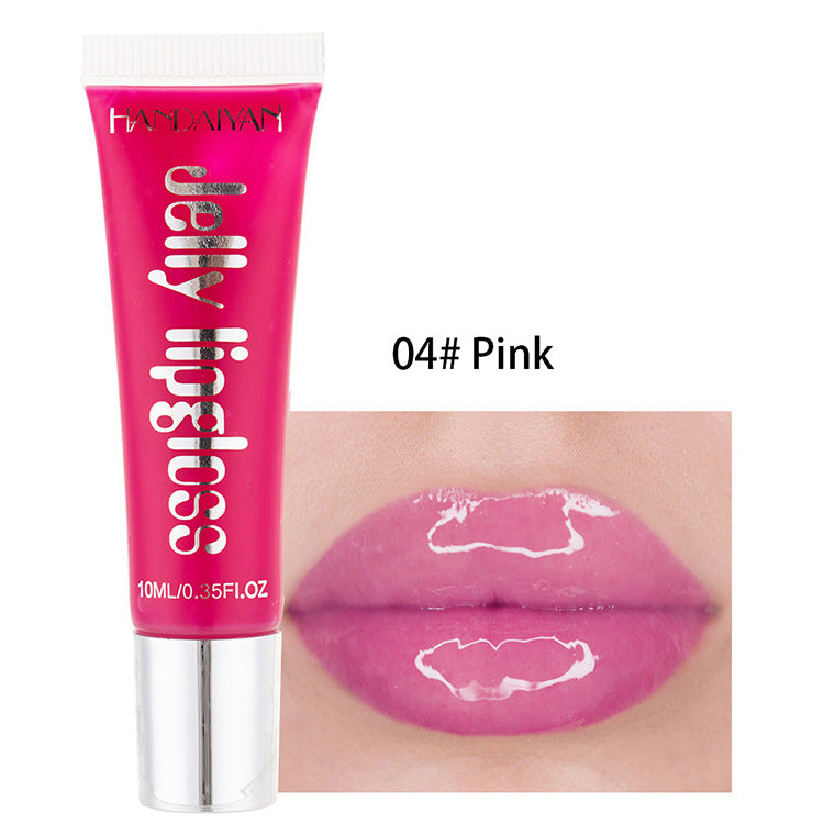 Jelly glass mirror moisturizing lip gloss- 12 Colors Available !