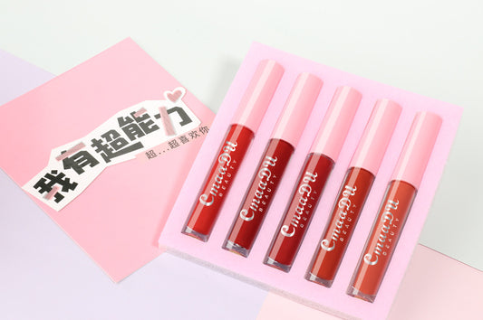 5 Pcs Hydrating Lip Gloss – Long Lasting Moisture & High Shine | Smooth, Non-Sticky Gloss for Soft, Plump Lips