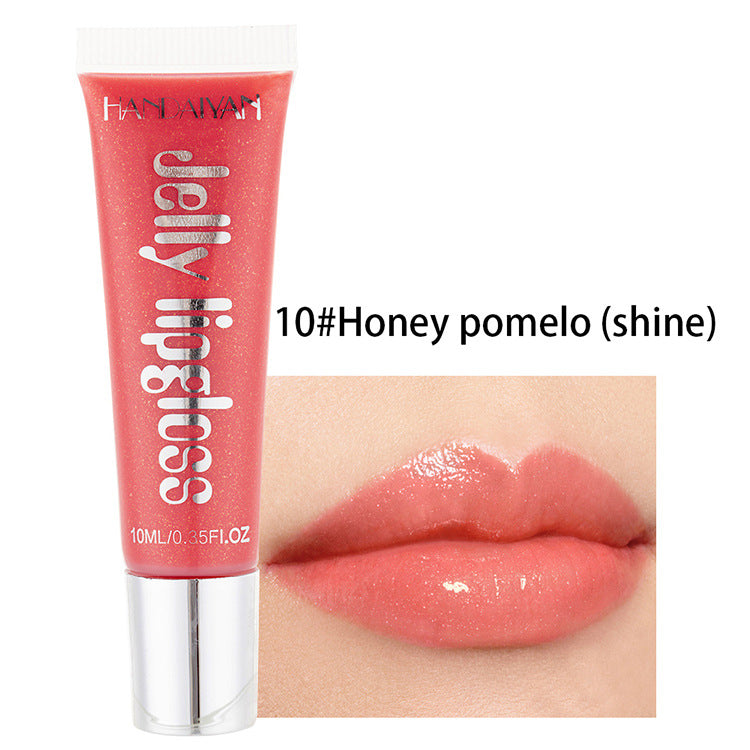 Jelly glass mirror moisturizing lip gloss- 12 Colors Available !