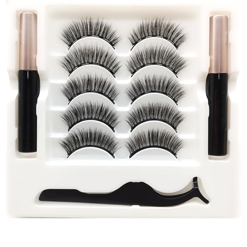 DIY Lash Clusters Kit – Natural to Volume Lash Extensions | Bond, Seal & Tweezers Included for At-Home Lash Sets