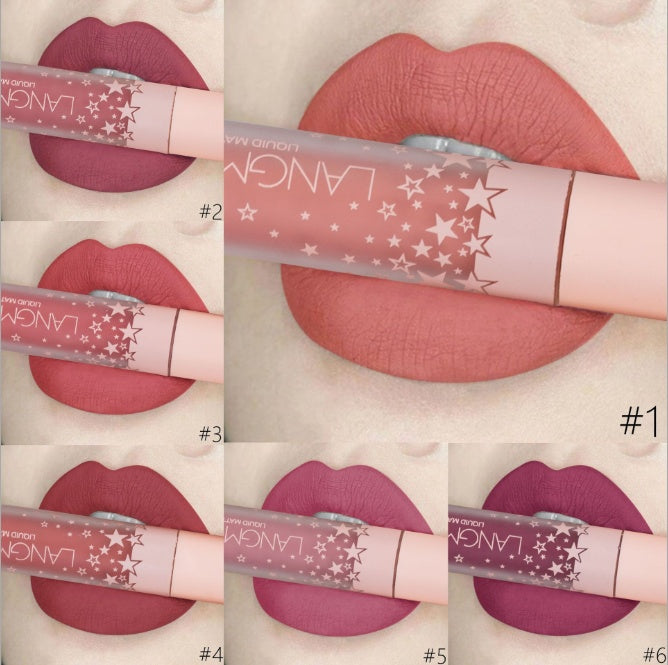Matte Lipstick Waterproof Long-lasting Velvet Lipstick Set - 12 Pcs set