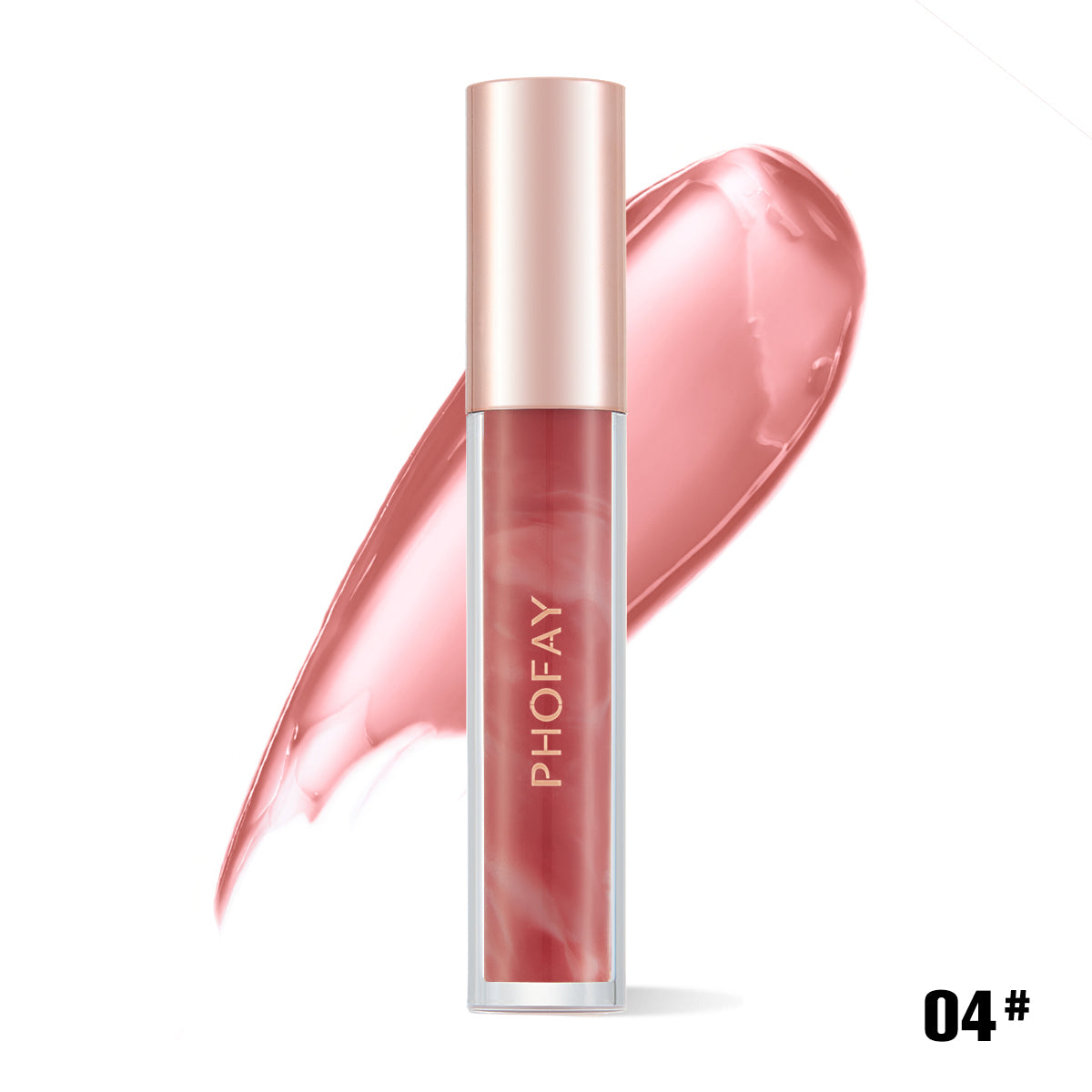 6 pcs Set Rose Blooming Hydrating Lip Gloss