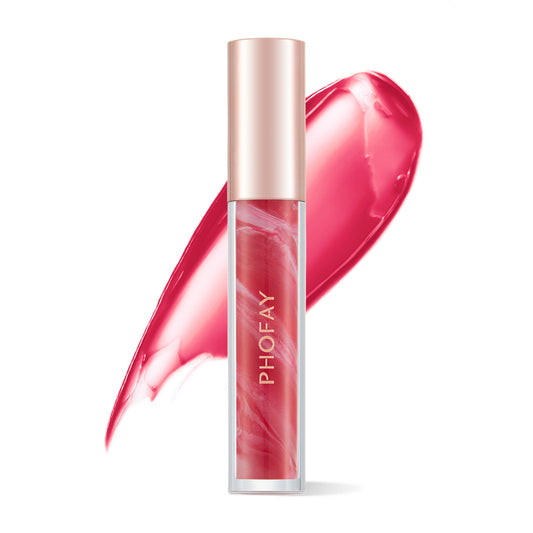 6 pcs Set Rose Blooming Hydrating Lip Gloss