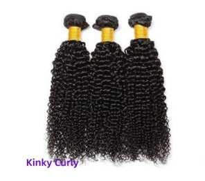 100% Human Hair Bundles – Body Wave, Straight & Curly | Soft, Thick, Natural Black Hair Extensions (8–28 Inch)