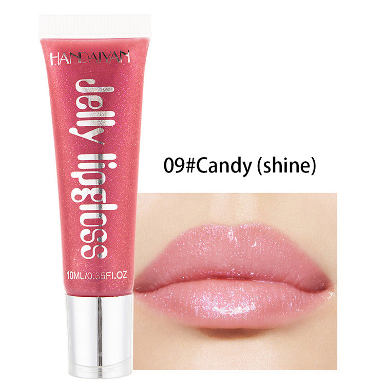 Jelly glass mirror moisturizing lip gloss- 12 Colors Available !