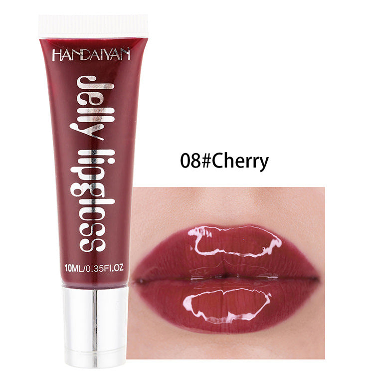 Jelly glass mirror moisturizing lip gloss- 12 Colors Available !