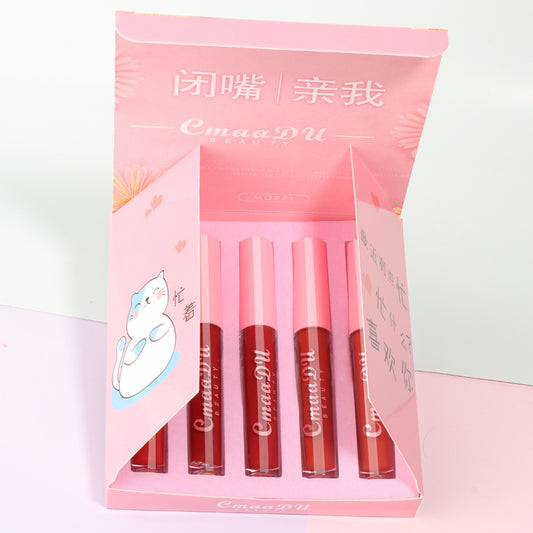 5 Pcs Hydrating Lip Gloss – Long Lasting Moisture & High Shine | Smooth, Non-Sticky Gloss for Soft, Plump Lips