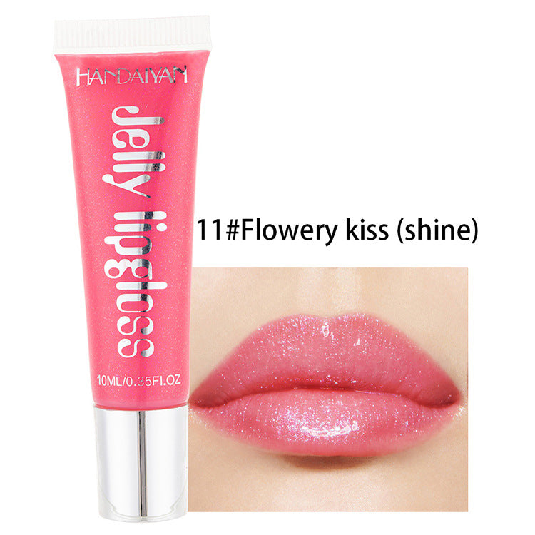 Jelly glass mirror moisturizing lip gloss- 12 Colors Available !