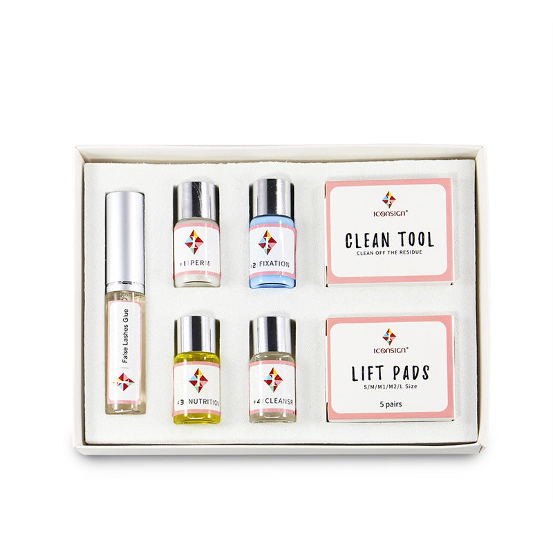 Eyelash Lift Kit – At-Home Lash Perm Set for Long Lasting Curl | Professional Lash Lift System for Fuller, Lifted Lashes