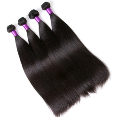 Brazilian Human Hair Bundles –  Straight | 100% Virgin Hair Extensions, Soft & Full (8–30 Inch)