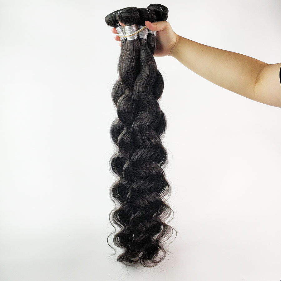 Virgin Brazilian 100% Human Hair Bundles -Body Wave