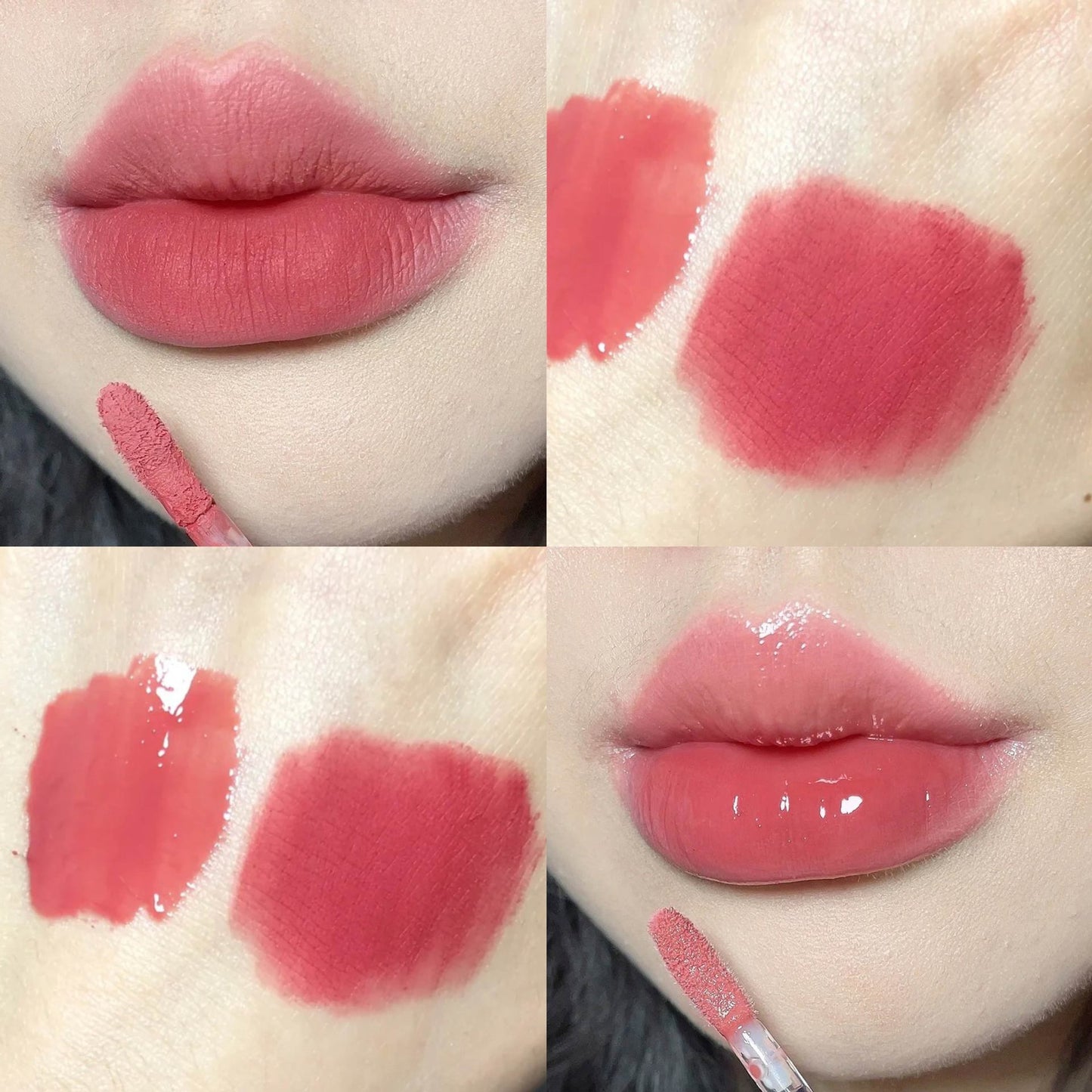 2-in-1 Lip Gloss & Matte Lipstick – Long Lasting Dual End Lip Duo | Hydrating Shine + Velvet Matte Finish